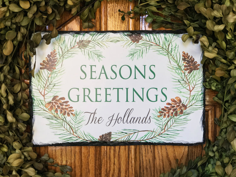 Seasonal Plaques