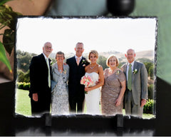 Customizable Slate Photograph - Handmade and Personalized Photo Plaque
