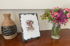Customizable Slate Photograph - Handmade and Personalized Photo Plaque