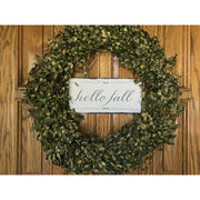 Handmade and Customizable Slate Home Sign - Hello Fall - Sassy Squirrel Ink