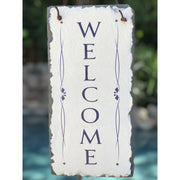 Handmade Slate Welcome Sign