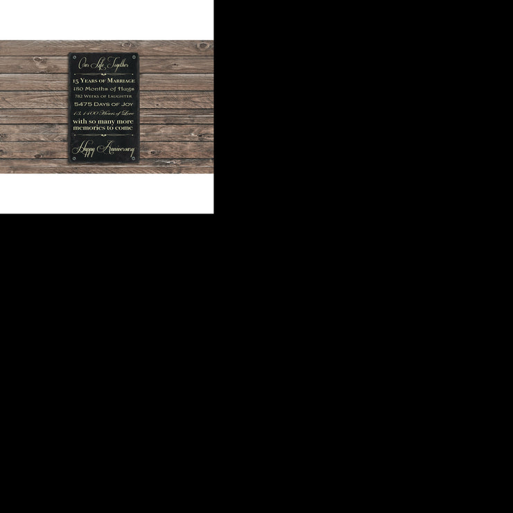 Handmade and Customizable Slate Home Sign - Perfect Anniversary or Wedding Gift - Sassy Squirrel Ink