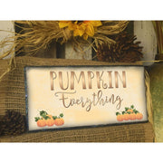 Handmade and Customizable Slate Home Sign - Pumpkin Everything - Sassy Squirrel Ink